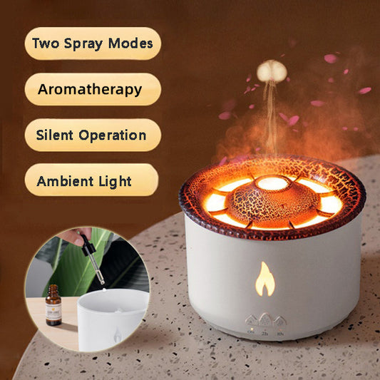 Volcano Flame Humidifier Diffuser